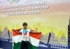 JAIPUR'S ARMAAN AGARWAL TRIUMPHS WITH GOLD AT INTERNATIONAL MATH OLYMPIAD