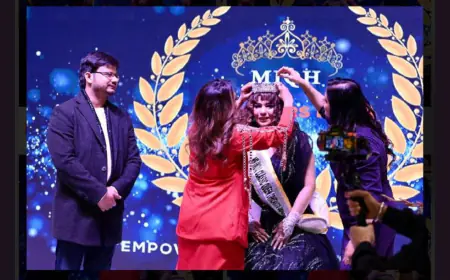 Heeru Thawani, Managing Director at Corporate Impex Consultancy Pvt Ltd, Shines at Mrs India Queen of Hearts 2024