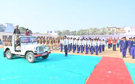 DEPUTY CHIEF MINISTER DIYA KUMARI CELEBRATES 75TH REPUBLIC DAY IN DUDU