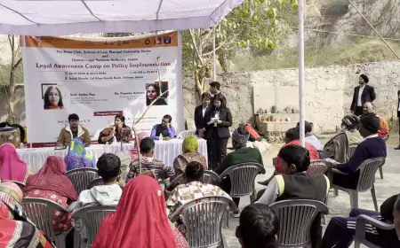 AWARENESS CAMP ON POLICY IMPLEMENTATION BY PRO BONO CLUB OF MANIPAL UNIVERSITY, JAIPUR