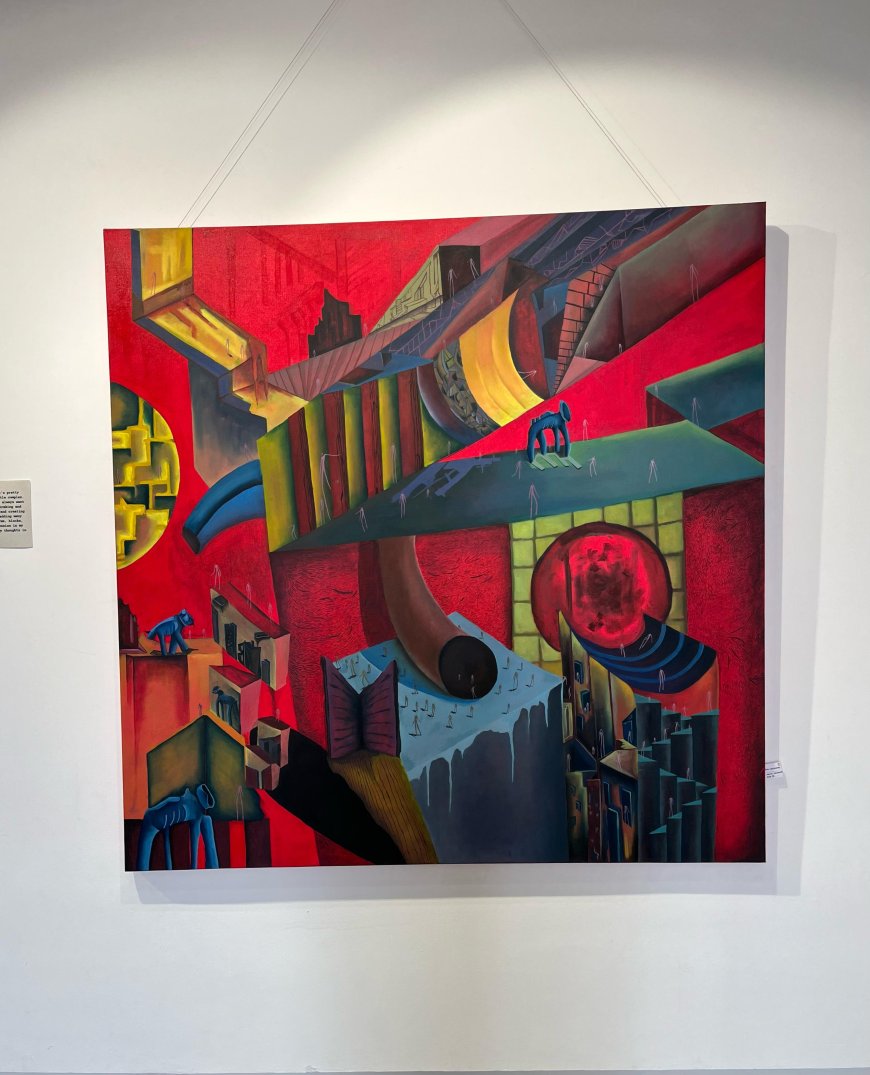 GROUP PAINTING EXHIBITION 'F-12' BEGINS AT JKK
