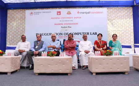 Manipal Foundation and Manipal University Jaipur Develop Advanced Computer Labs in 4 Village Schools