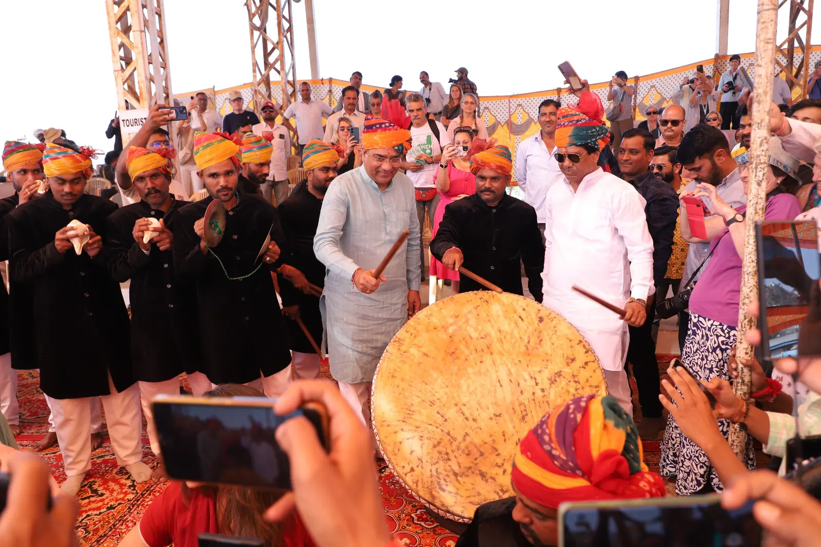 Pushkar Fair 2024 Commences with Flag Hoisting Ceremony