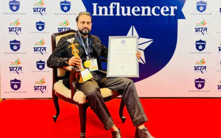 Devendra Kumar Jalthariya (Avi) Recognized in the Influencer Book of World Records