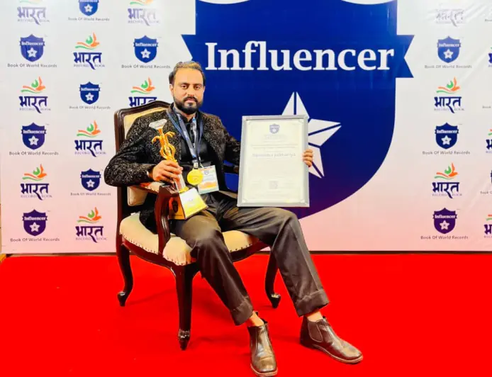 Devendra Kumar Jalthariya (Avi) Recognized in the Influencer Book of World Records