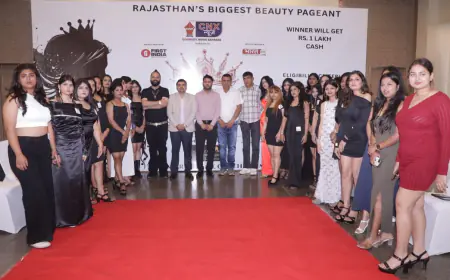 Grand Audition of Beauty Pageant “Miss & Mrs Rajasthan Glamour 2026” Successfully held in Ajmer